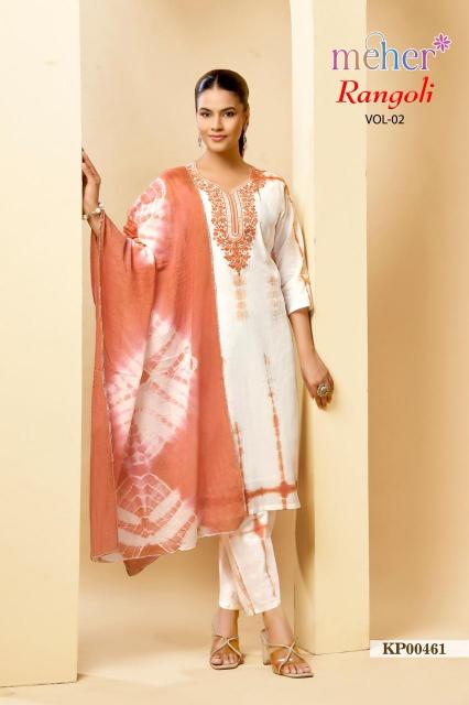 Meher rangoli vol 2 ahmedabad wholesale market kurti